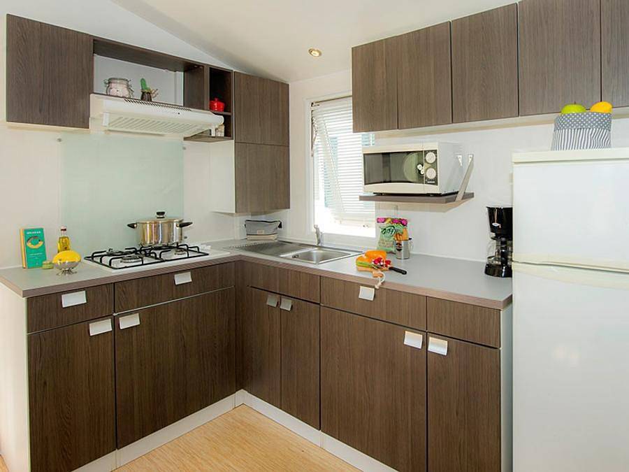 Brioni Sunny Camping - Mobilheim 6 personen - Mobilheim | Classic Xl | 3 Zi. | 6 Pers. | Erhöhte Terrasse | Klima. in Stinjan, Südküste Istrien