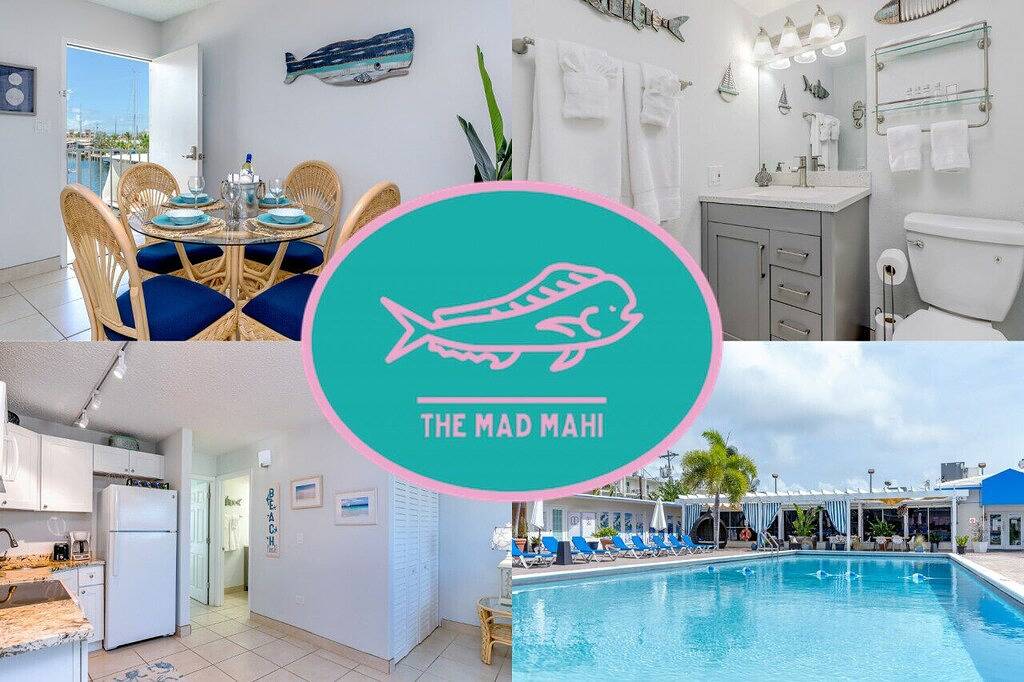 Ganze Wohnung, Waterfront Condo – Pool, Tiki Bar and Marina in Sombrero Beach, Marathon