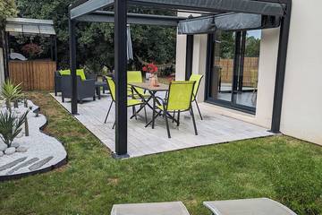 Gîte pour 4 personnes, avec terrasse et jardin à Soubise