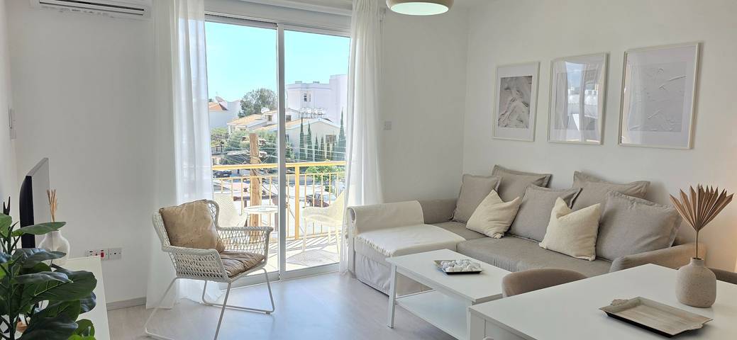 Gîte pour 4 personnes, avec balcon à Paphos (ville)