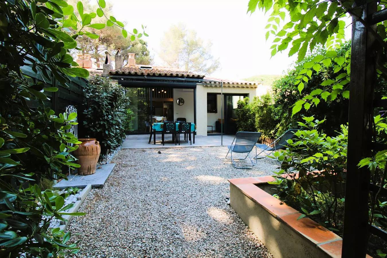 Mazet for 5 people on private domain with swimming pool and tennis in Gassin in Gassin, Draguignan region