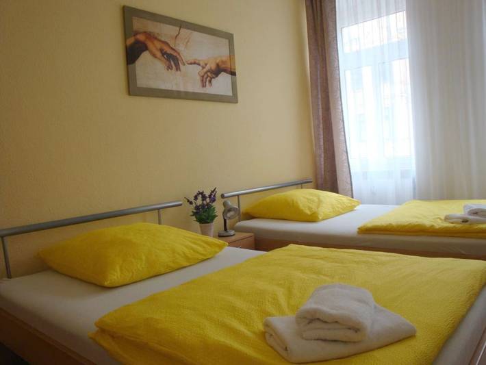 Maison d’hôte pour 4 personnes, avec balcon à Leipzig - 3