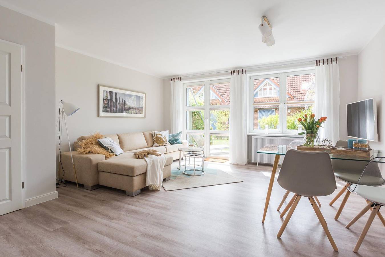 Ganze Wohnung, Moderne Ferienwohnung Darsshus mit Terrasse und Wlan in Prerow in Prerow, Fischland - Darß - Zingst