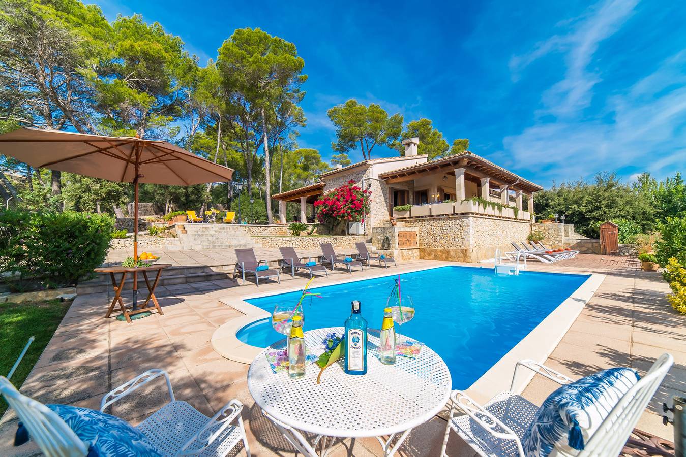 Villa for 8 People in Inca, Majorca Center
