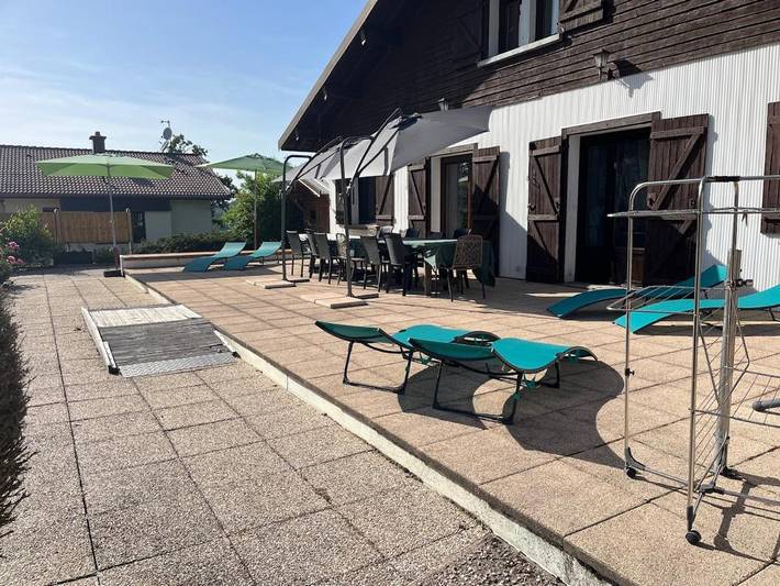 Maison de vacances pour 12 personnes, avec Balcon et Terrasse ainsi que Jacuzzi et Jardin