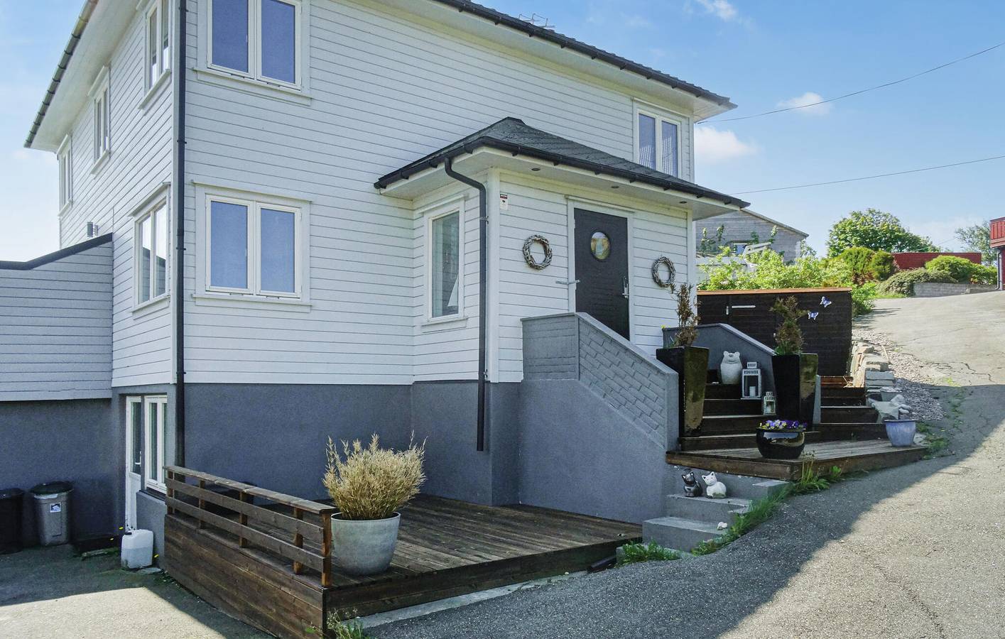 Ferienhaus für 8 Personen mit Garten in Eigersund