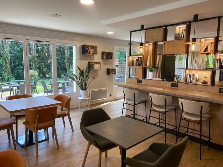 Hôtel pour 3 personnes, avec terrasse et jardin