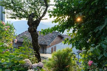 Cottage pour 4 personnes, avec balcon et vue à Pieve Fosciana