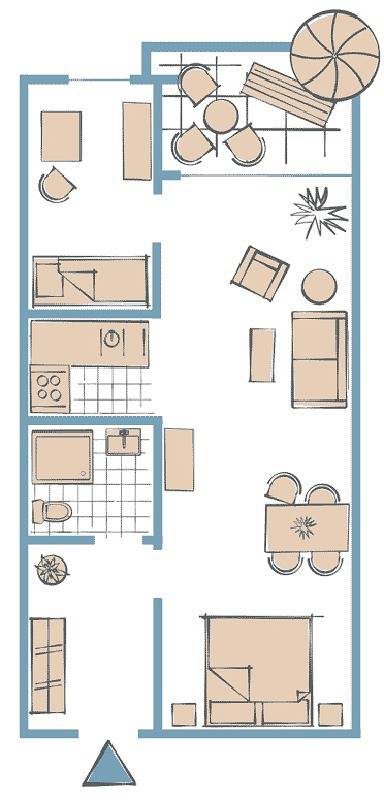 Ferienwohnung für 4 Personen, mit Balkon in Heiligenhafen
