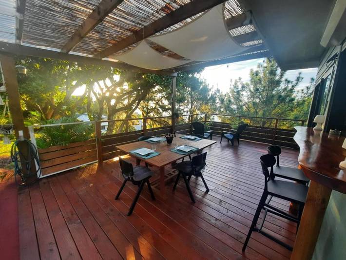 Appartement de vacances pour 4 personnes, avec vue et jardin