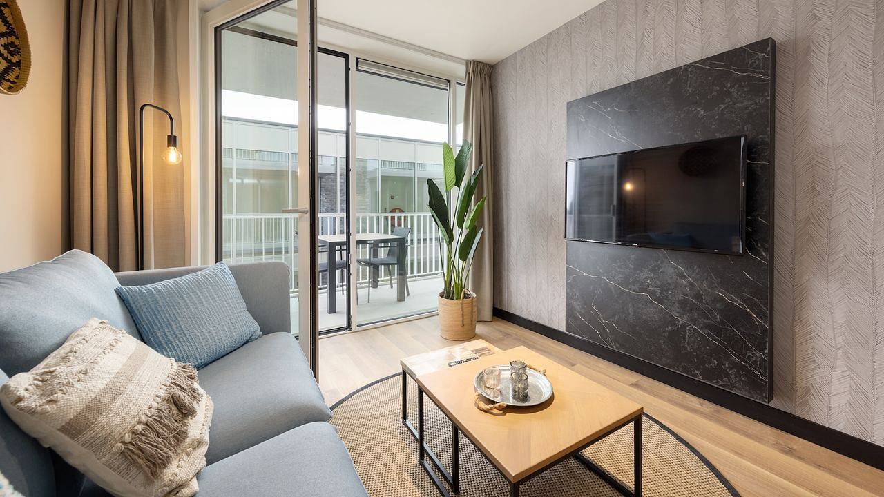 Geheel vakantieappartement, Vakantieappartement voor 3 personen met balkon in Egmond, Egmond aan Zee