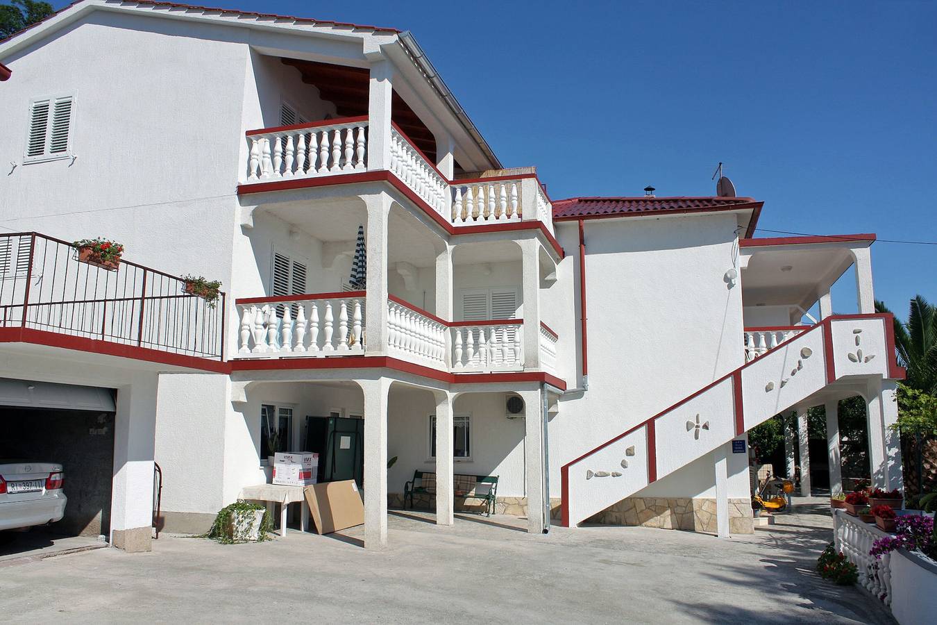 Ganze Wohnung, 1-Zimmer-Ferienwohnung am Strand Supetarska Draga - Gornja, Rab A-2016-a in Lopar, Rab