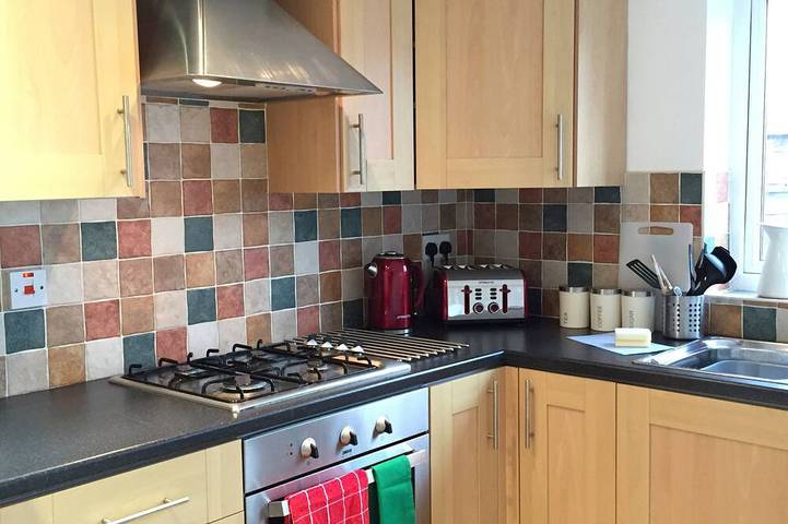 Log cabin for 6 people, with Garden in Brecon