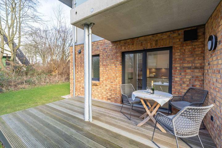 Ferienwohnung für 3 Personen, mit Terrasse und Garten in Damp - 4