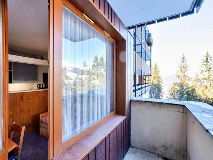 Chalet pour 5 personnes, avec balcon, adapté aux familles dans Valmorel