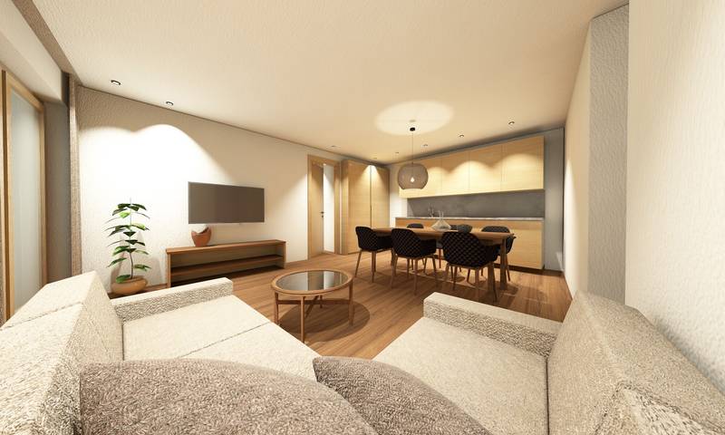 Appartement de vacances pour 4 personnes, avec sauna et jardin, animaux acceptés dans Dolomites