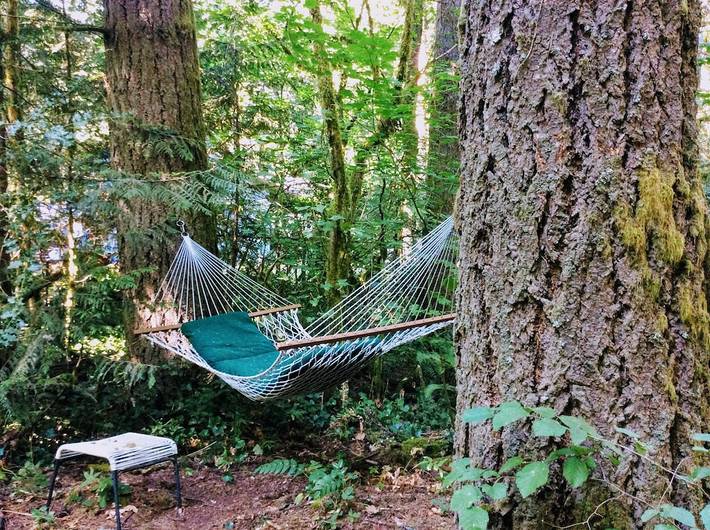 Vacation rental for 4 people, with yard and hot tub in Oregon