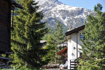 Hütte für 5 Personen in Grächen, Monte Rosa Massiv, Bild 1
