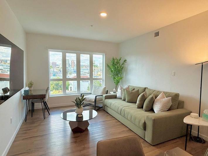 Apartahotel para 6 personas, con balcón y vistas en Los Angeles