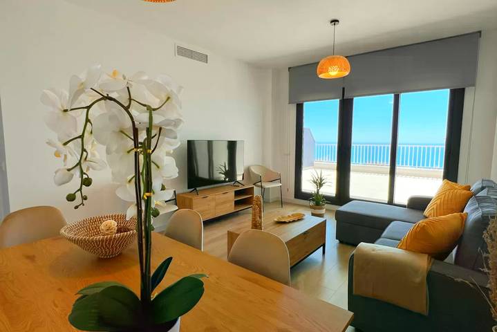 Ferienwohnung für 6 Personen, mit Garten und Kinderpool sowie Ausblick und Meerblick - 1