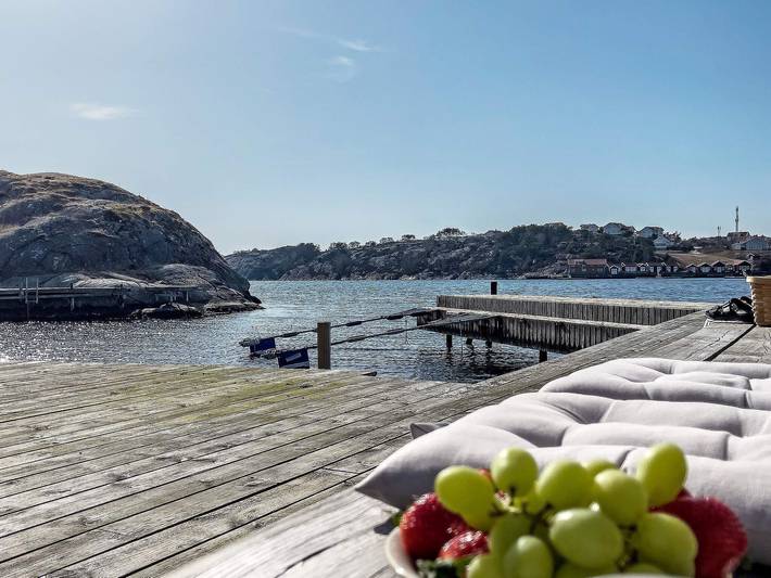 Feriehus for 10 personer, med Balkong og Terrasse i tillegg til Hage i Bohuslän