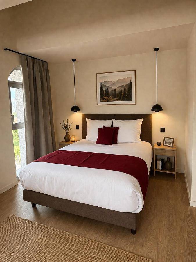 Location de vacances pour 3 personnes, avec balcon à Vulbens