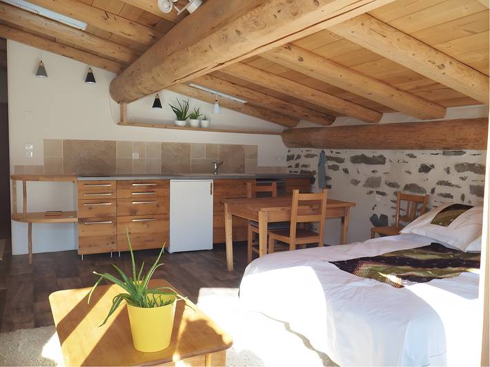 The Bourgeail Studio – A Nature Retreat with Panoramic Views in Montvalezan in Montvalezan, Albertville region