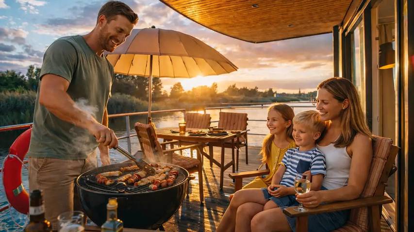 Ferienhaus für 5 Personen, mit Balkon im Lausitzer Seenland - 3