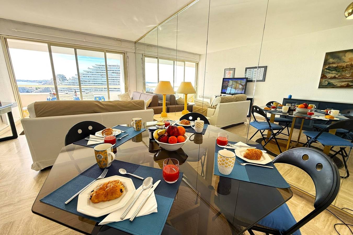 Appartement entier, 06Dj - Appartement vue mer 4 pers - terrasse in Villeneuve-Loubet Plage, Villeneuve-Loubet