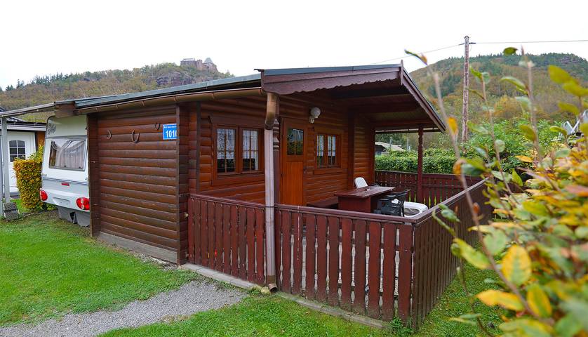 Wohnwagen für 4 Personen, mit Terrasse und Garten sowie Sauna in Nideggen - 3