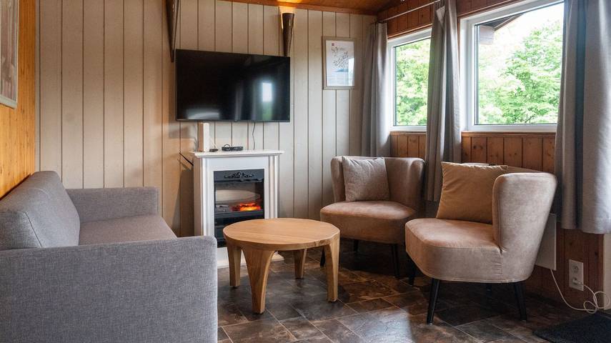 Chalet pour 5 personnes, avec balcon et piscine ainsi que jardin et bassin pour enfant, adapté aux familles en Belgique - 3