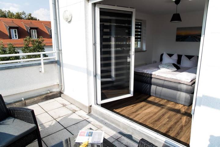 Ferienwohnung für 6 Personen, mit Terrasse in Leipzig