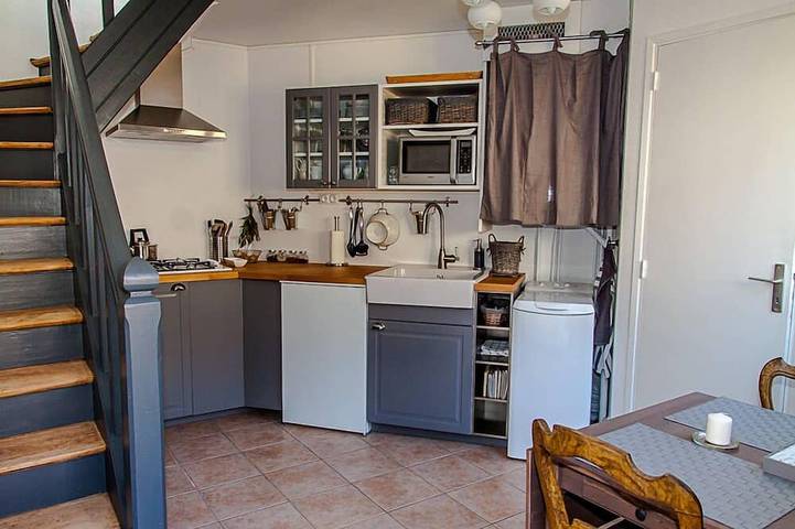 Maison de vacances pour 2 personnes, avec Jardin à Lion-sur-Mer
