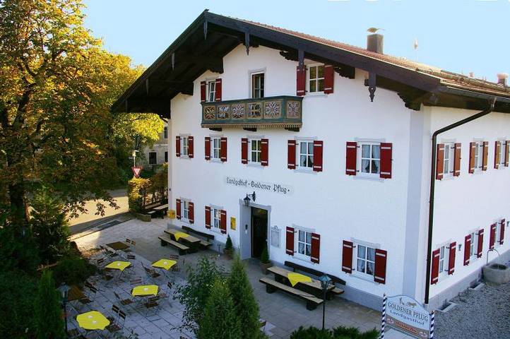 Landgasthof Goldener Pflug - Einzelzimmer Du/Wc, Fön, Sat-TV, Telefon, WLAN in Frasdorf, Chiemsee