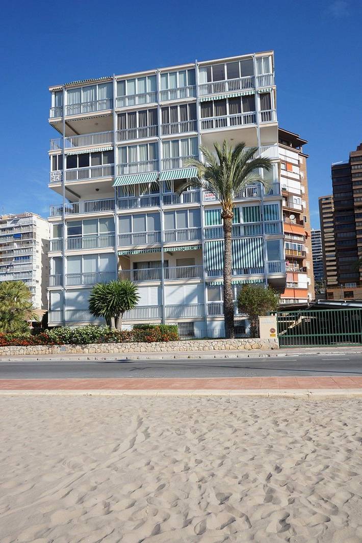 Apartamento de vacaciones para 2 personas, con balcón, Se admiten mascotas en Benidorm