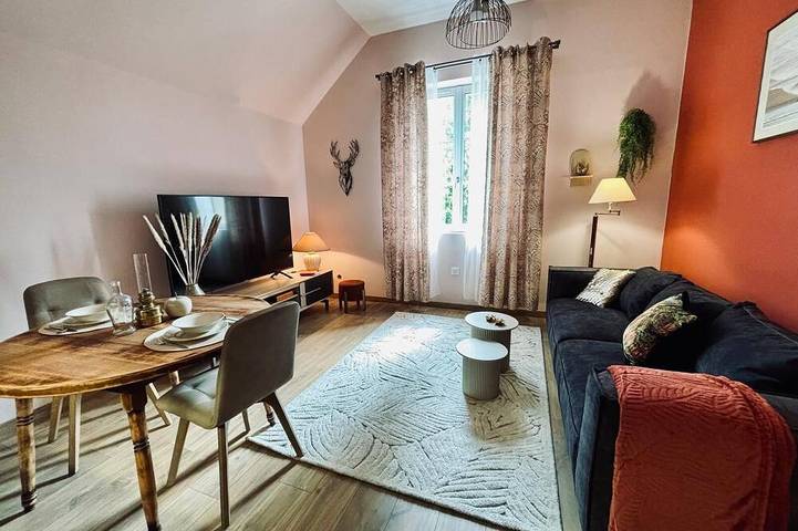 Ganze Wohnung, Le Kozy - Large renovated T2 with private parking.  Pets allowed. in Vendôme, Loire-Tal