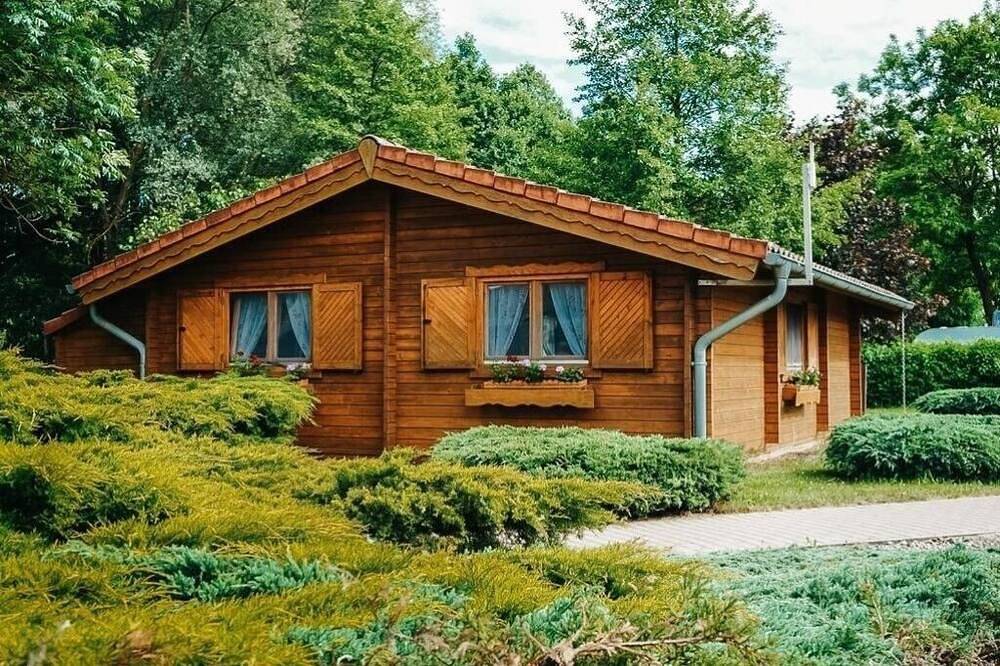 Holzhaus direkt am See in Priepert, Mecklenburg-Strelitz