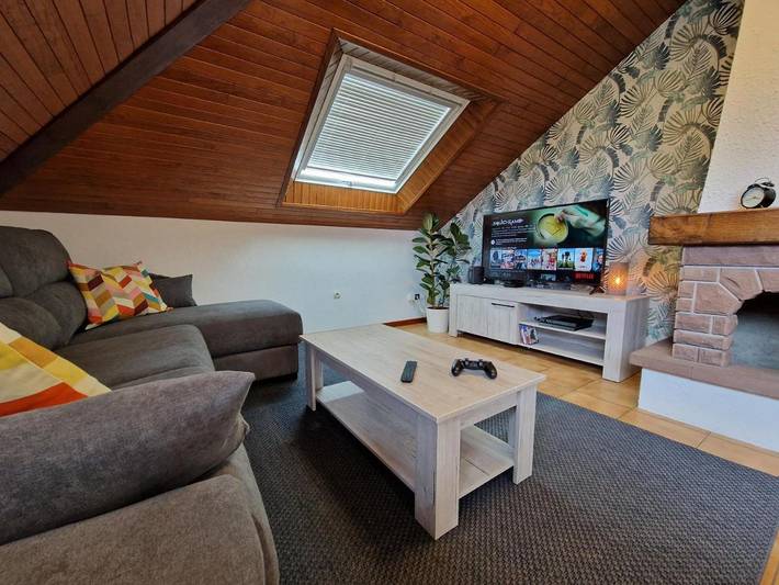 Gîte pour 6 personnes, avec jardin et vue, adapté aux familles à Dabo