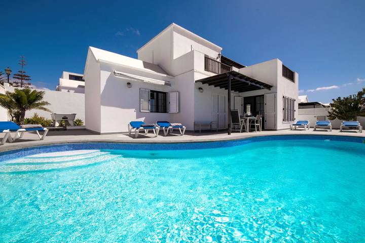 Casa rural para 8 personas, con Vistas al mar además de Balcón y Jardín en Tías - 2