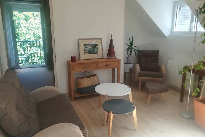 Location de vacances pour 3 personnes, avec balcon et jardin à Bouchemaine - 3