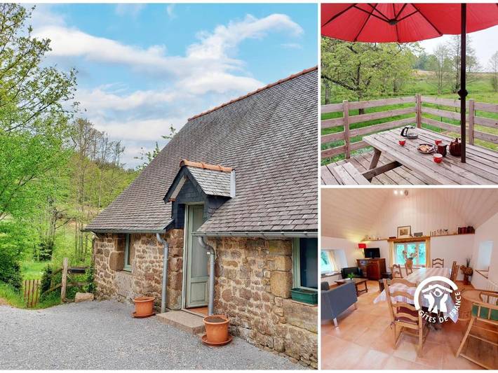 Location de vacances pour 4 personnes, avec jardin et terrasse dans La Pellerine