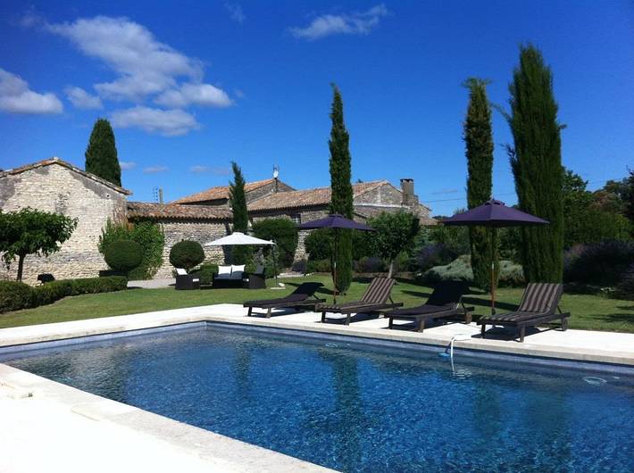 Gîte pour 5 personnes, avec Piscine à Villevieille