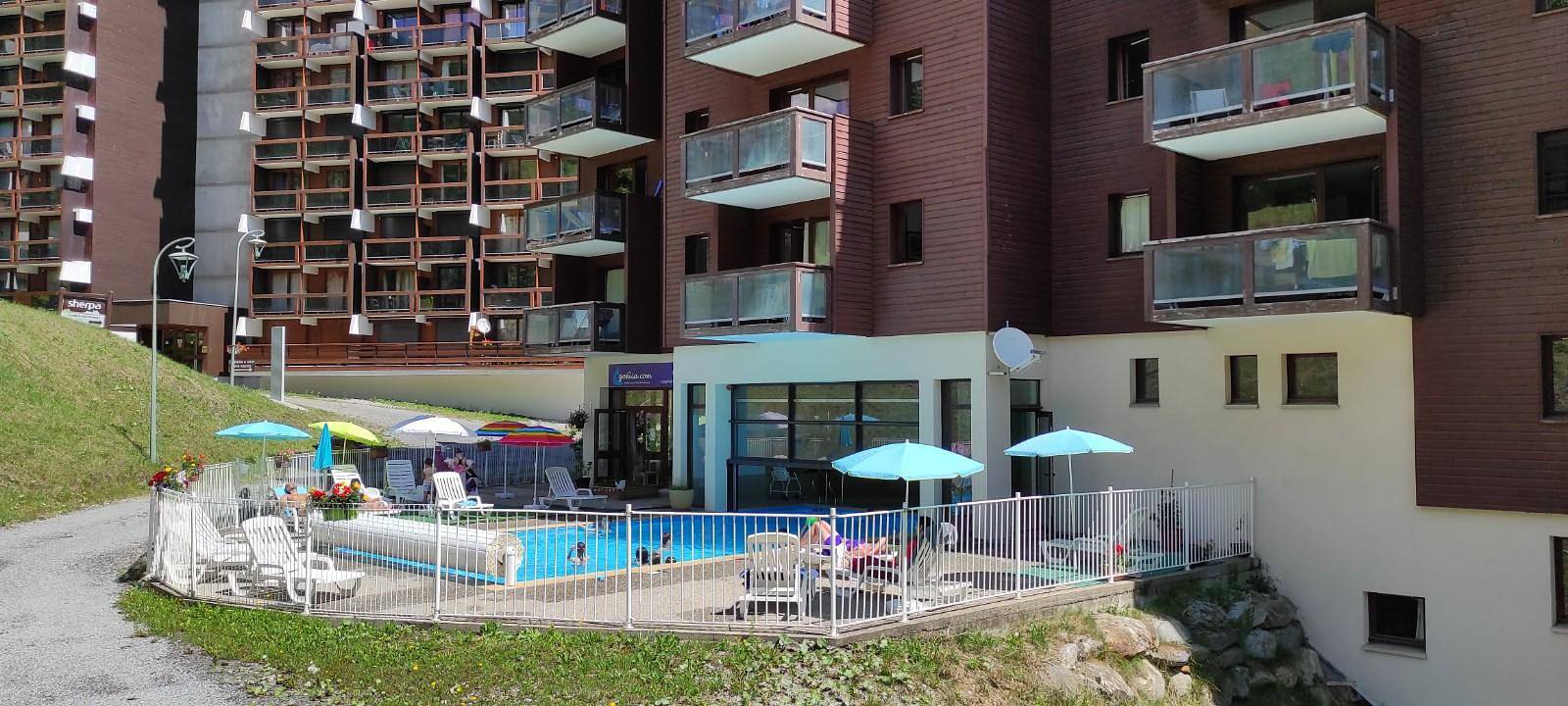 Entire apartment, Les Terrasses du Corbier - 2 room apartment cabin 6 people in Le Corbier, Villarembert
