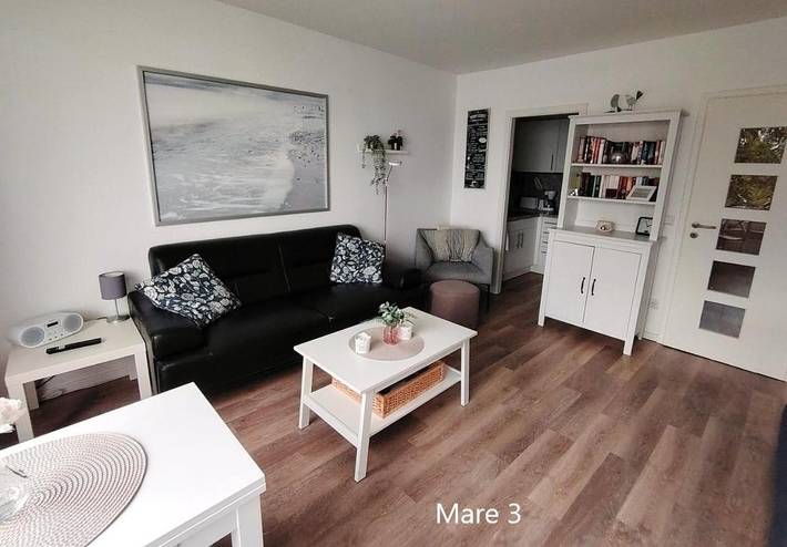Ferienwohnung für 2 Personen, mit Balkon und Garten sowie Seeblick und Ausblick in Schausende - 4