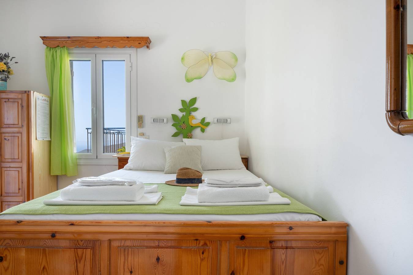 Chambre 7 à l’Hôtel Pagali avec lit king-size in Amorgos