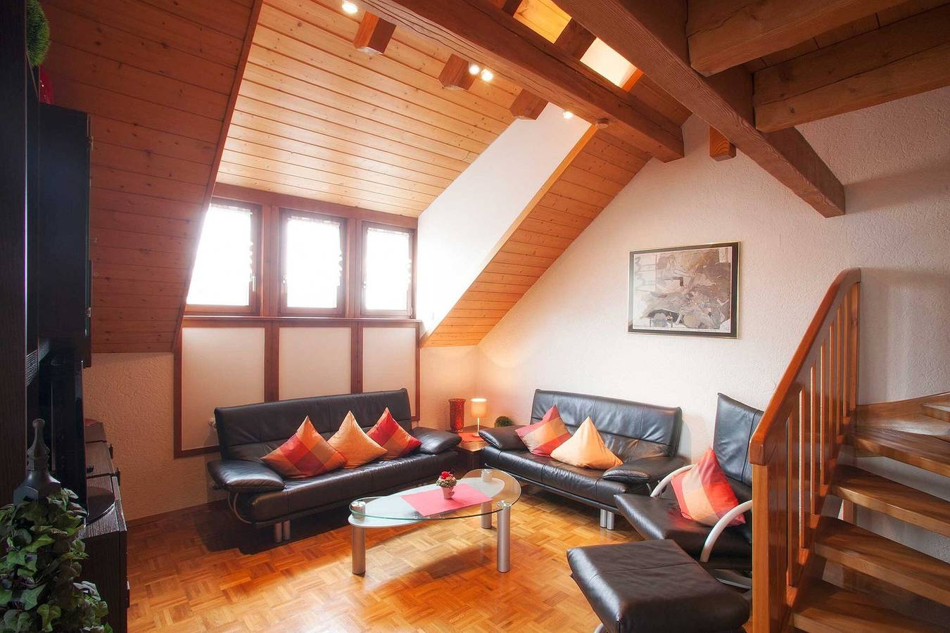 Ganze Wohnung, Ferienwohnung 2, 100qm, 2 Schlafzimmer, 1 Wohn-/Schlafzimmer, max. 6 Personen in Wasserburg (Bodensee), Bayerisch Schwaben