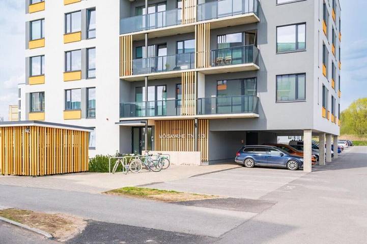 Gîte pour 4 personnes, avec Balcon et Terrasse ainsi que Jardin et Vue à Tartu