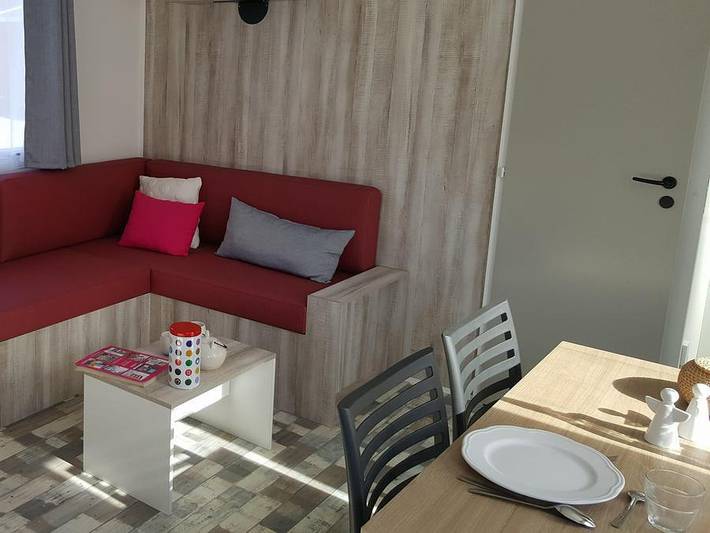 Mobil home pour 6 personnes, avec bassin pour enfant à Préfailles - 4