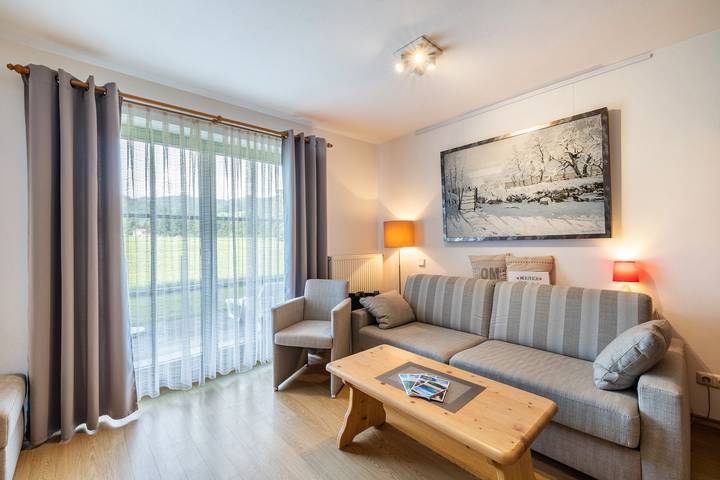 Studio für 2 Personen, mit Sauna und Garten in Oberaudorf