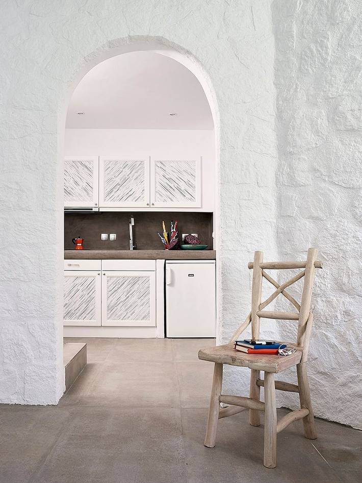 Chalet para 4 personas con balcón in Pollonia, Milo